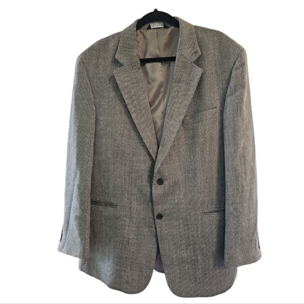 Jos. A.‎ Bank Gray Two Button Blazer Size 46R